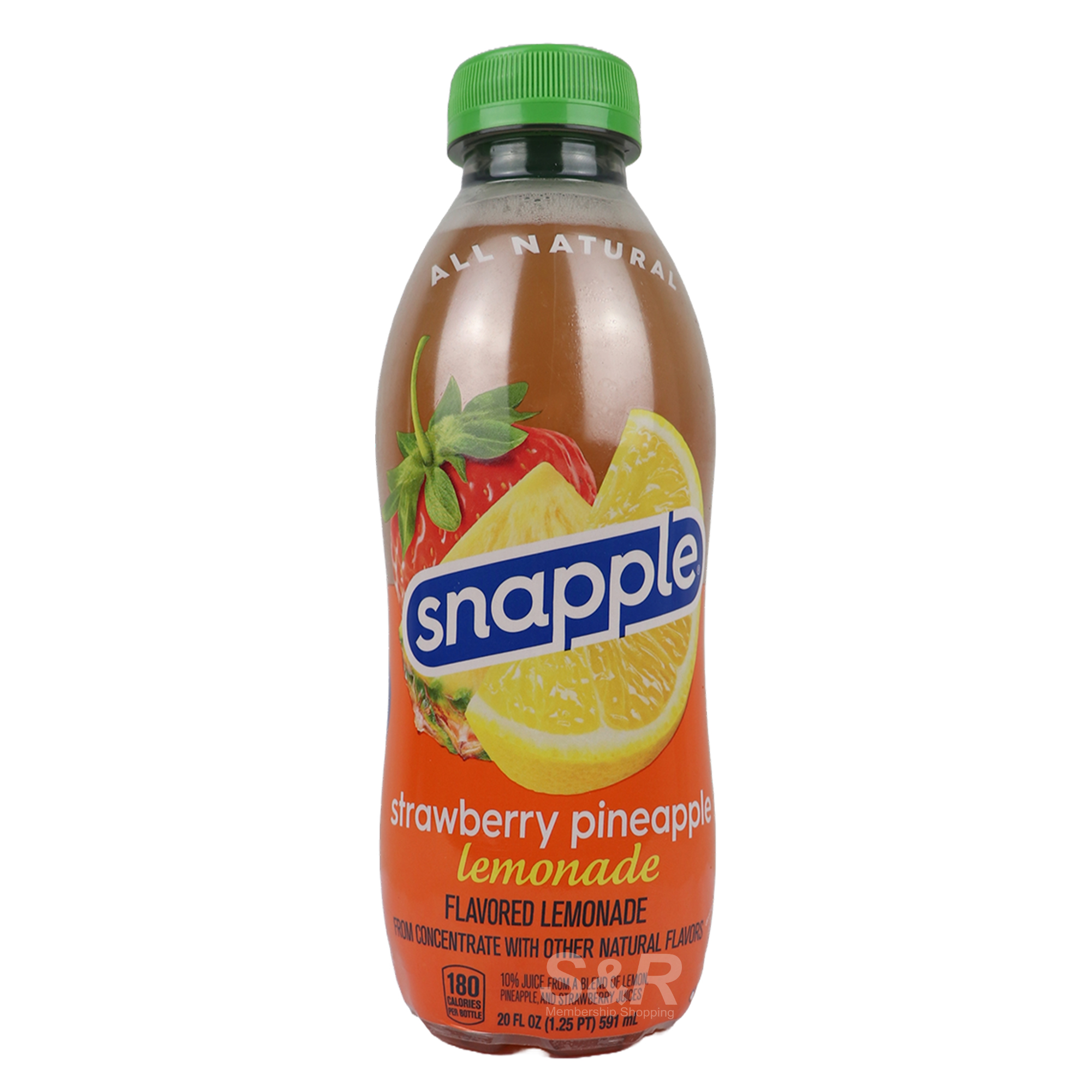Snapple All Natural Lemonade Juice 591mL